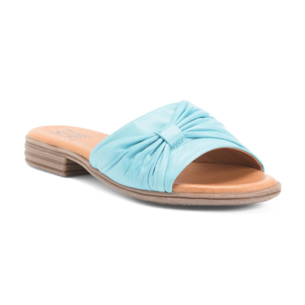 MIZ MOOZ Made In Portugal Leather Daisey Flat Sandals